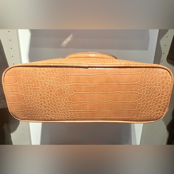 Giani Bernini Croc Embossed Medium Dome Satchel - Picture 7 of 7